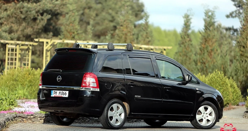 Opel Zafira cena 23999 przebieg: 186000, rok produkcji 2012 z Pińczów małe 704